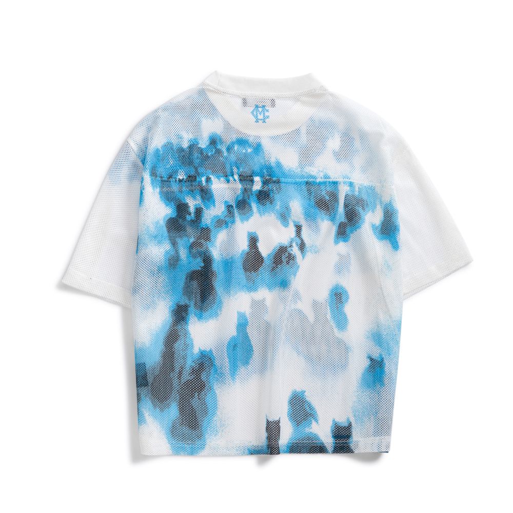 MISTY BLUE MESH JERSEY