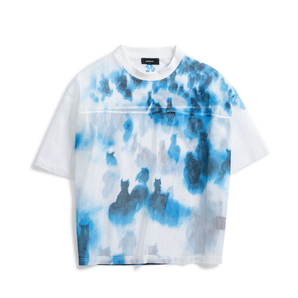 MISTY BLUE MESH JERSEY