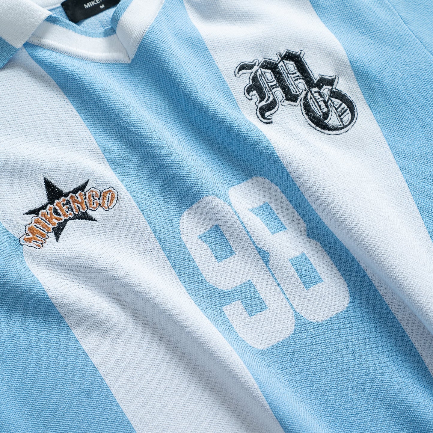 98 STRIPES KNIT POLO