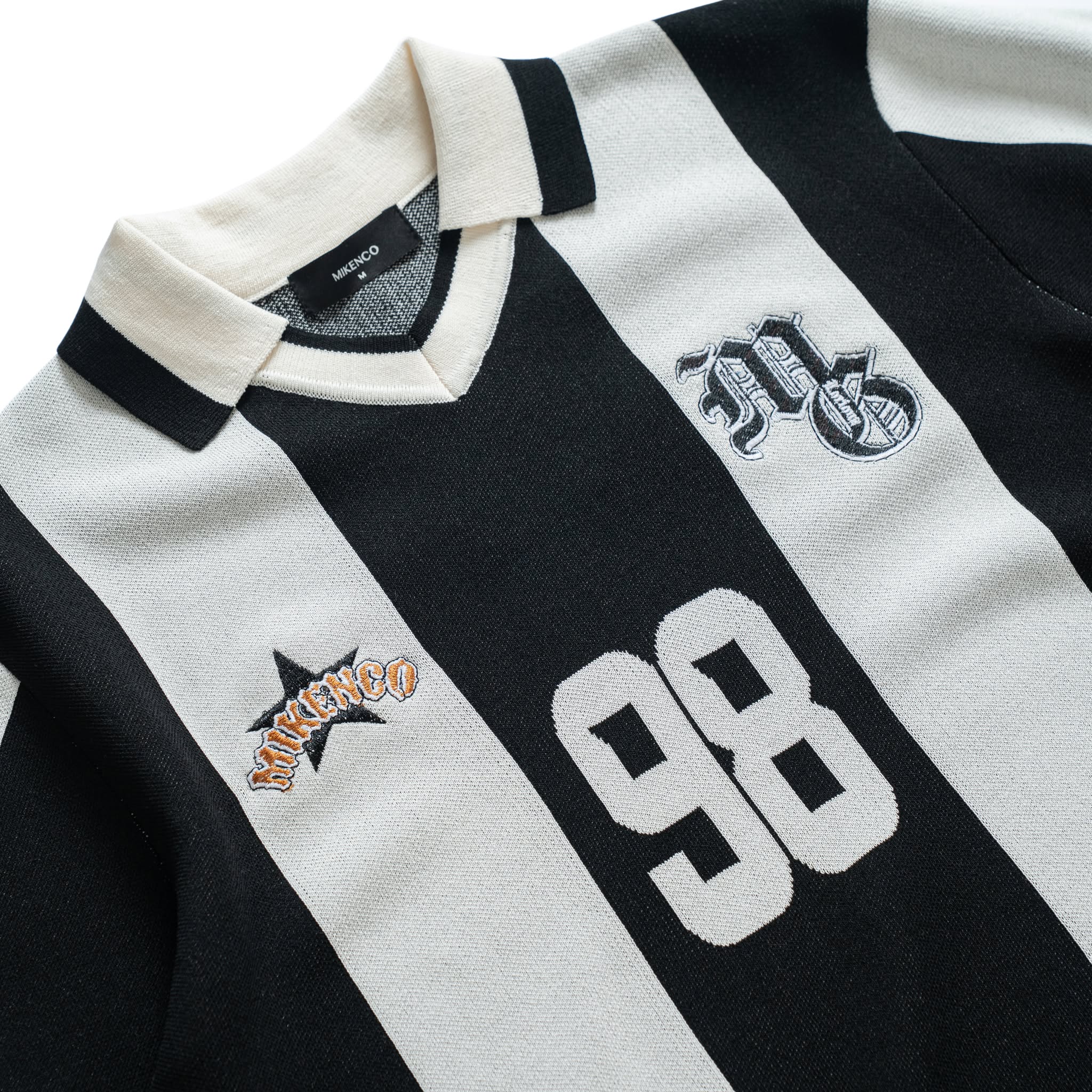 98 STRIPES KNIT POLO