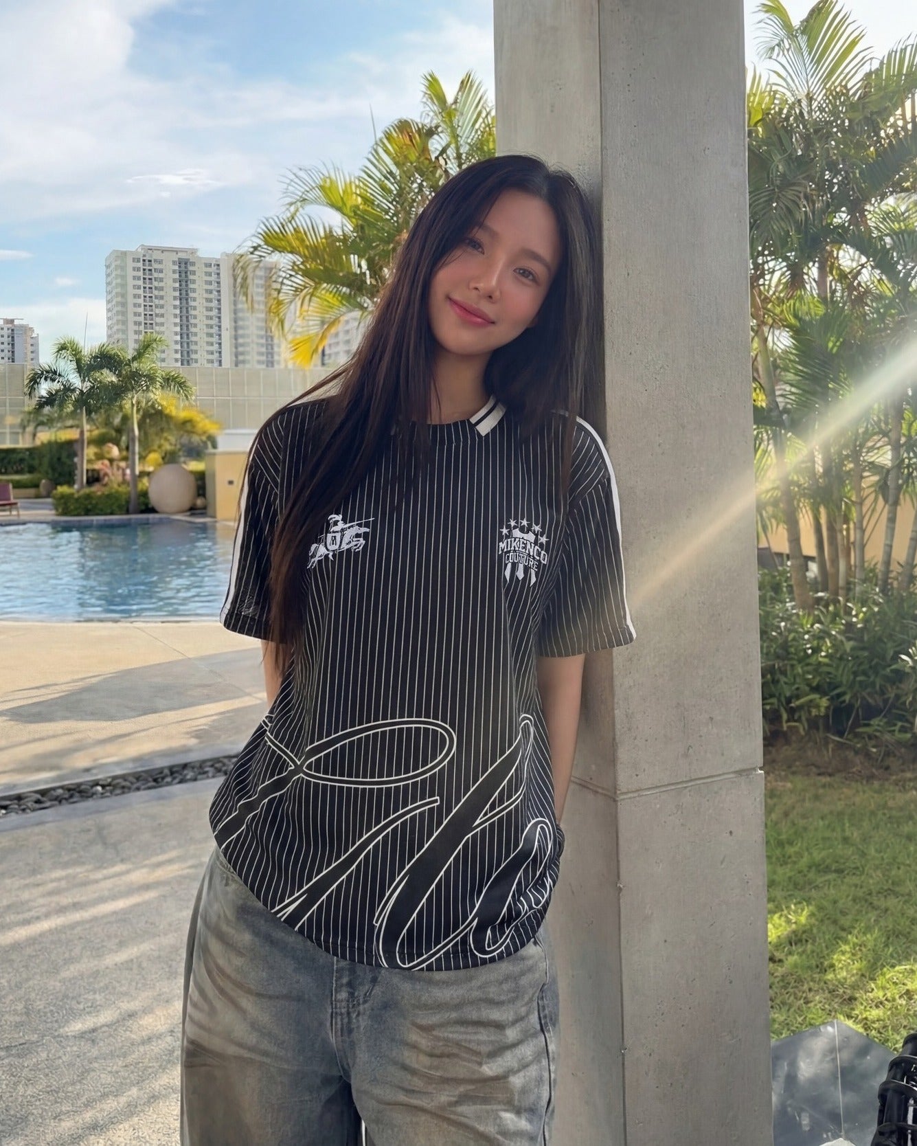 GLORY PINSTRIPE JERSEY