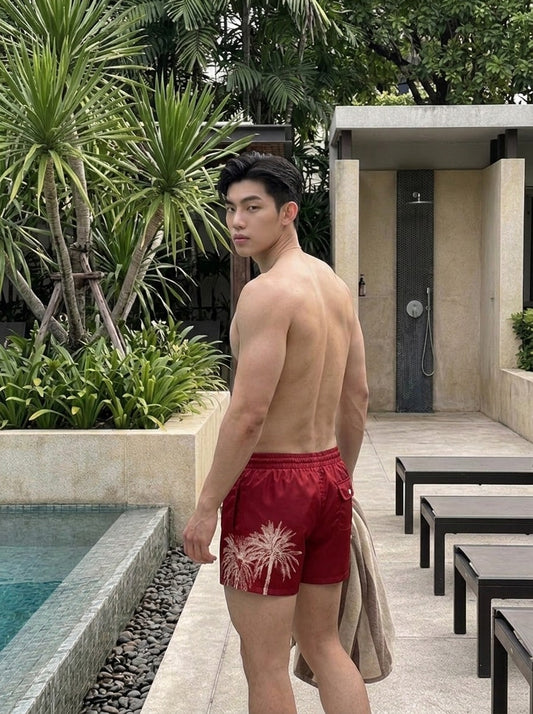 PALM COUTURE SWIM SHORT