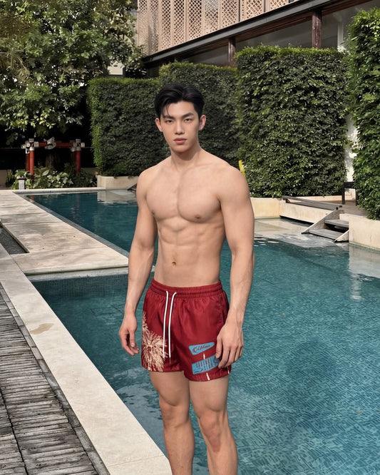 PALM COUTURE SWIM SHORT