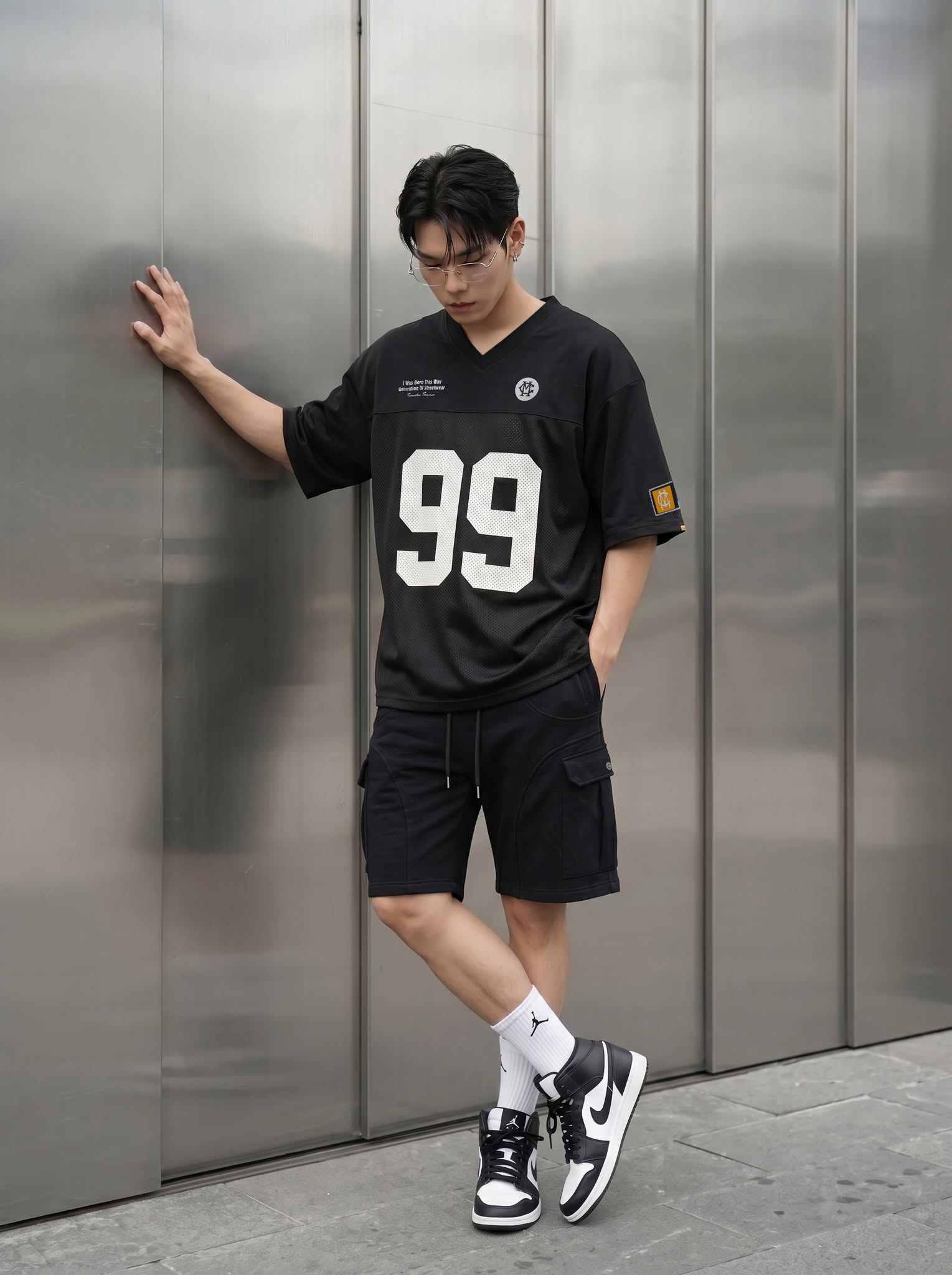 BLACKOUT CARGO SHORT