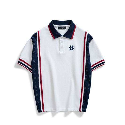 MONOGRAM STRIPES POLO