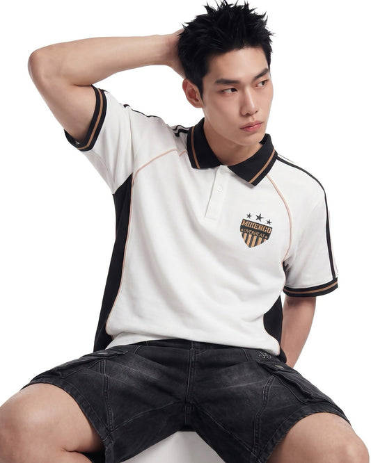 HUSTLE SHIELD POLO