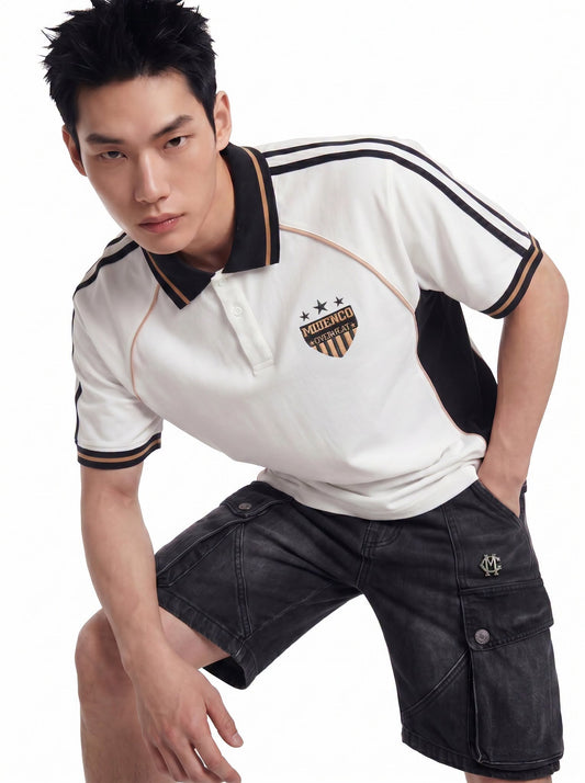HUSTLE SHIELD POLO