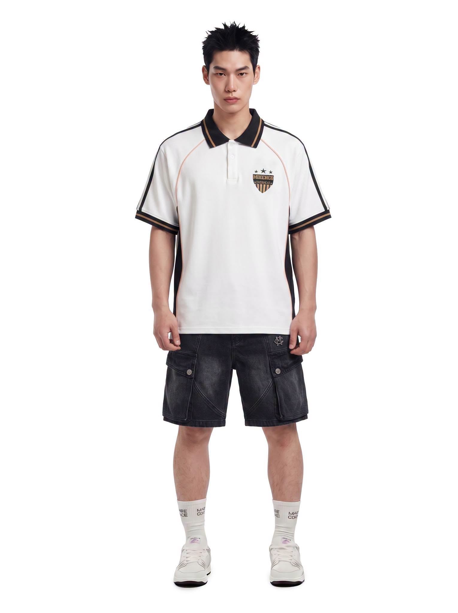 HUSTLE SHIELD POLO