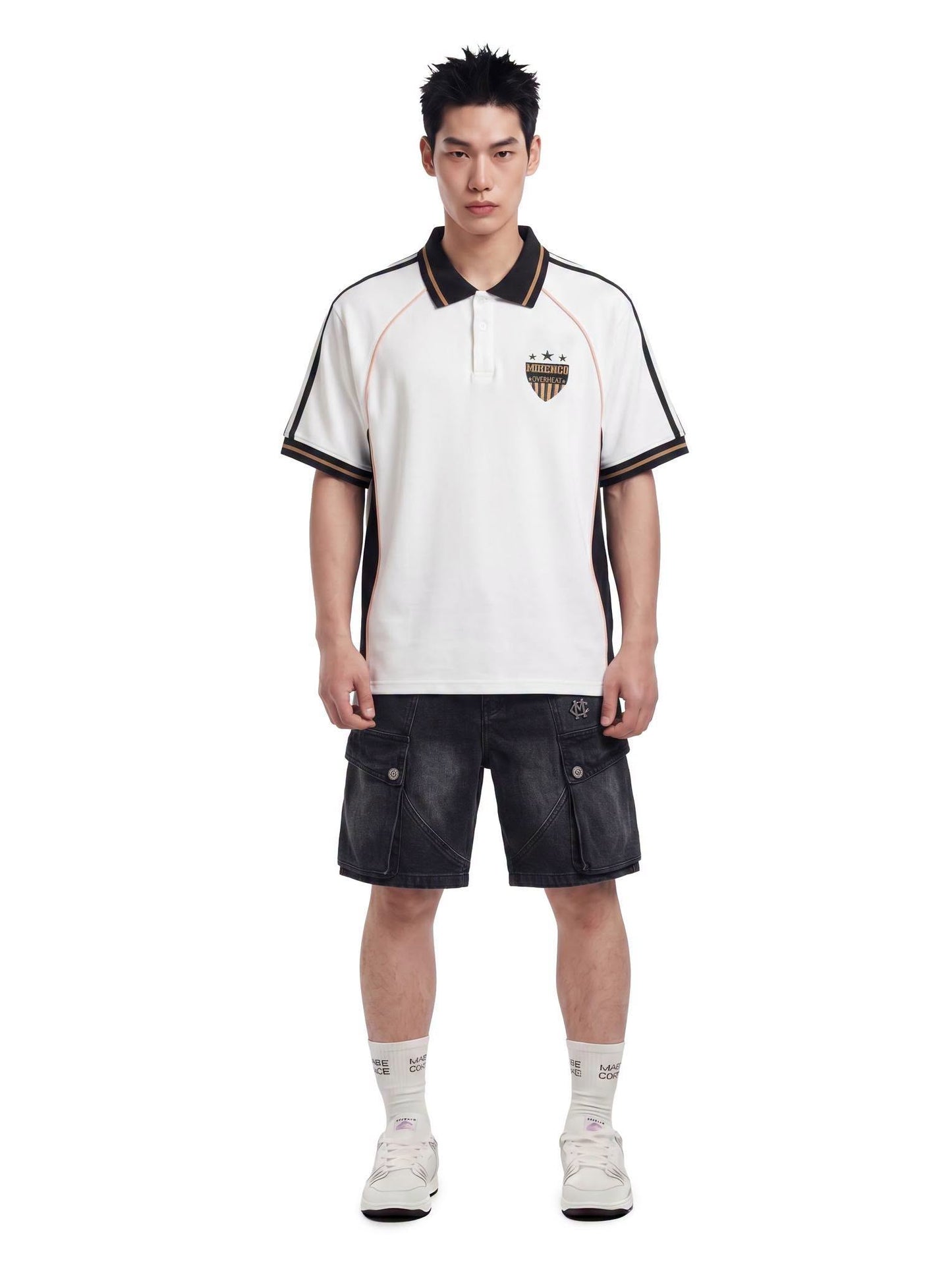 HUSTLE SHIELD POLO