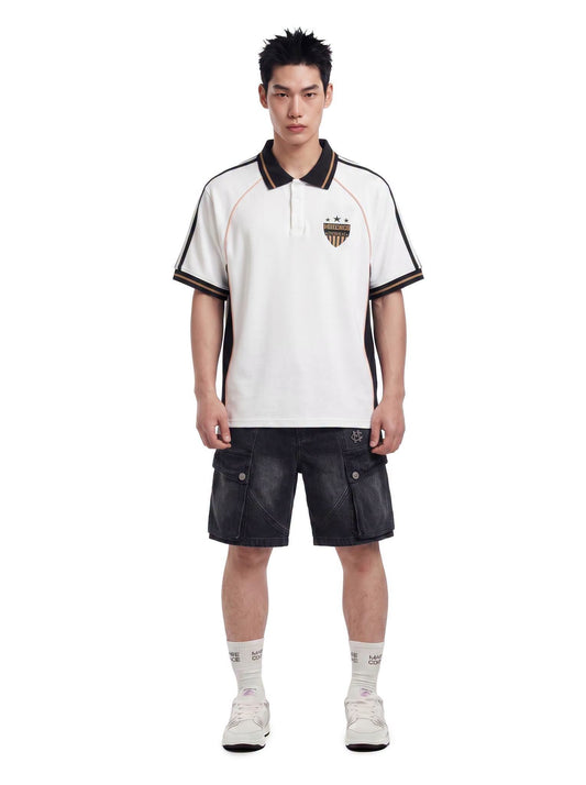 HUSTLE SHIELD POLO