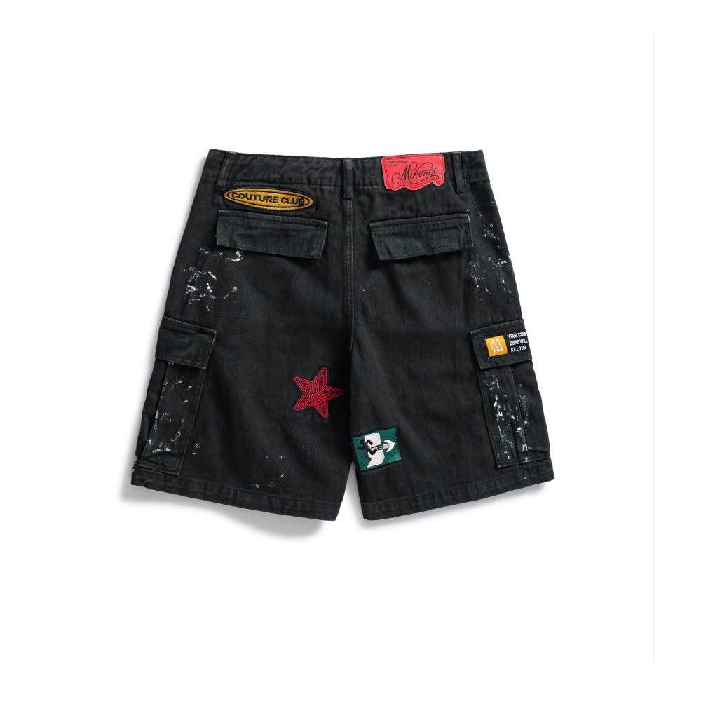 MULTI-PATCH CARGO SHORT