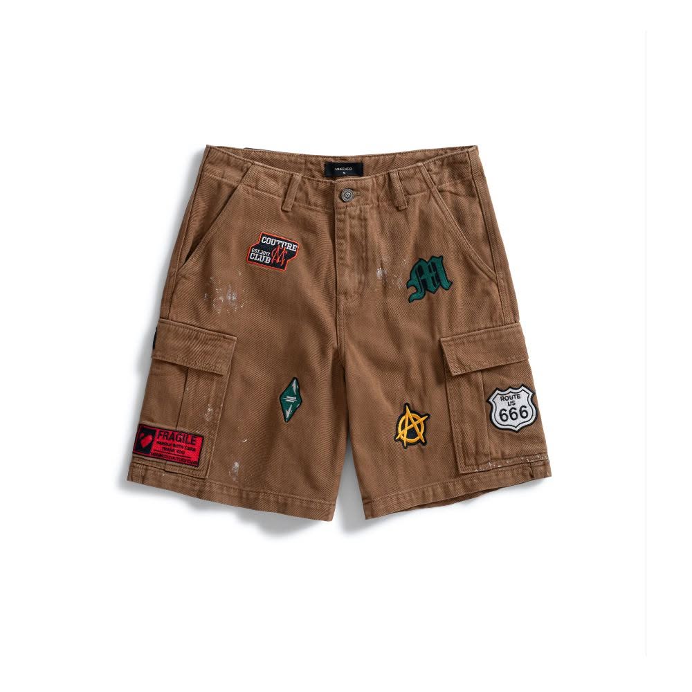 MULTI-PATCH CARGO SHORT