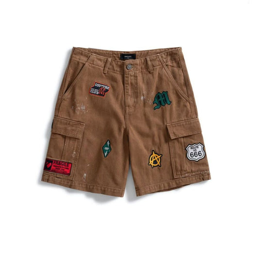 MULTI-PATCH CARGO SHORT