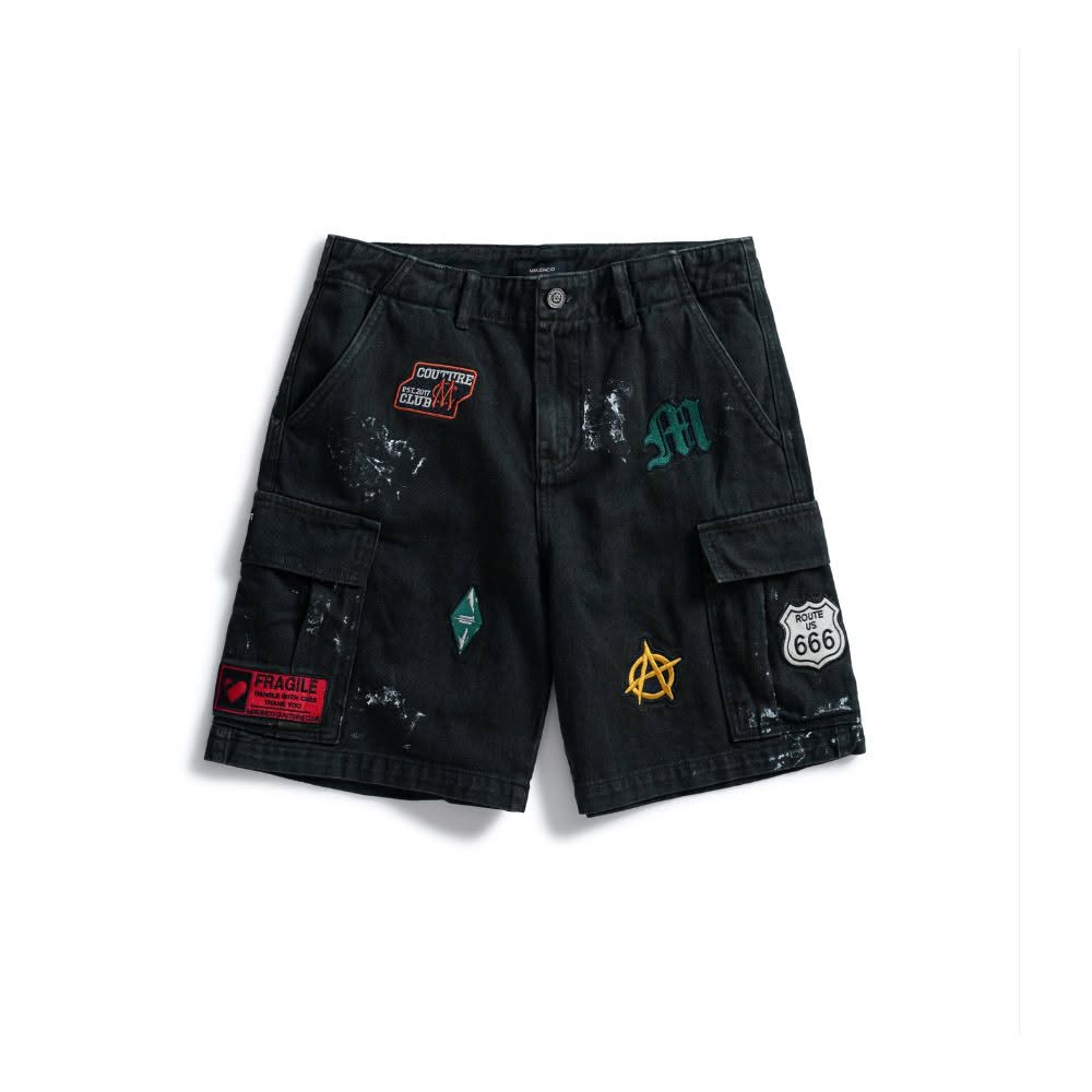 MULTI-PATCH CARGO SHORT
