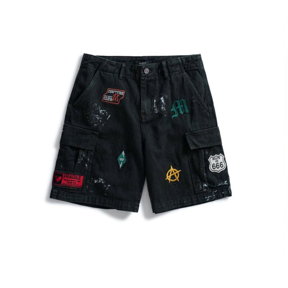 MULTI-PATCH CARGO SHORT