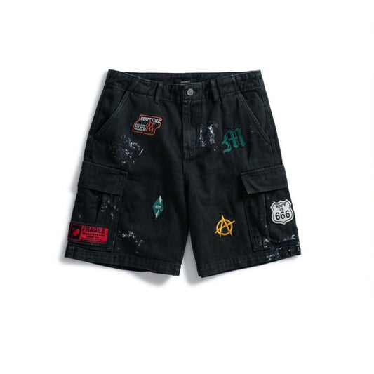 MULTI-PATCH CARGO SHORT