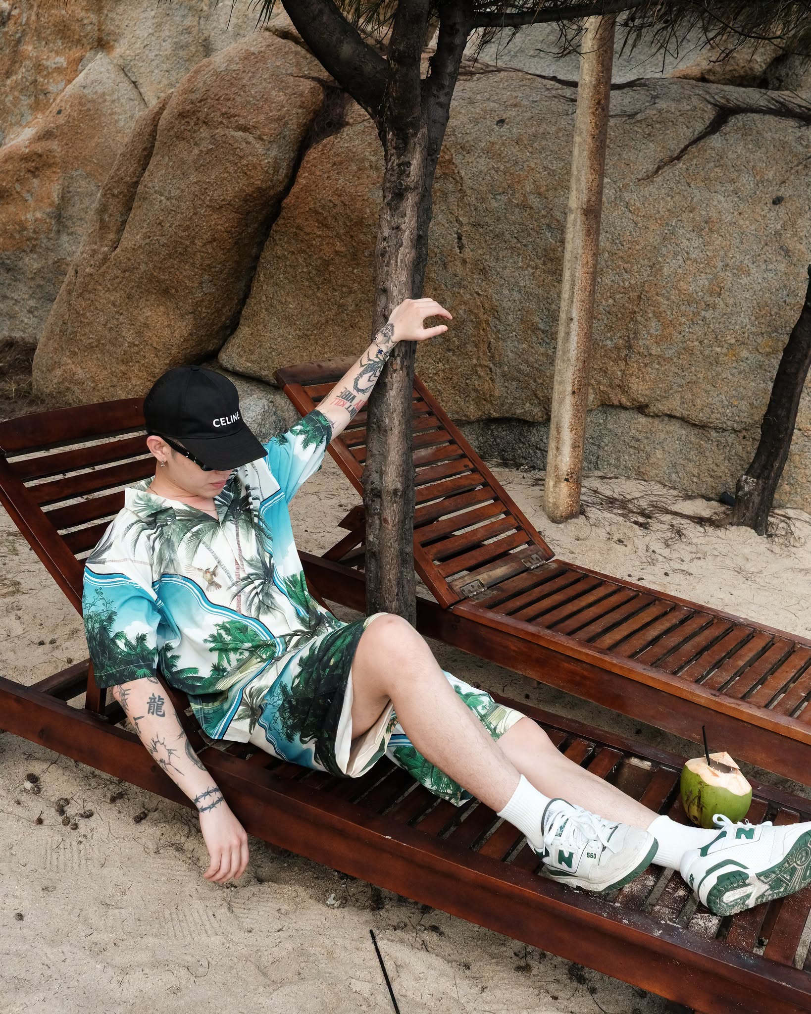 TROPICAL FRAME SHIRT