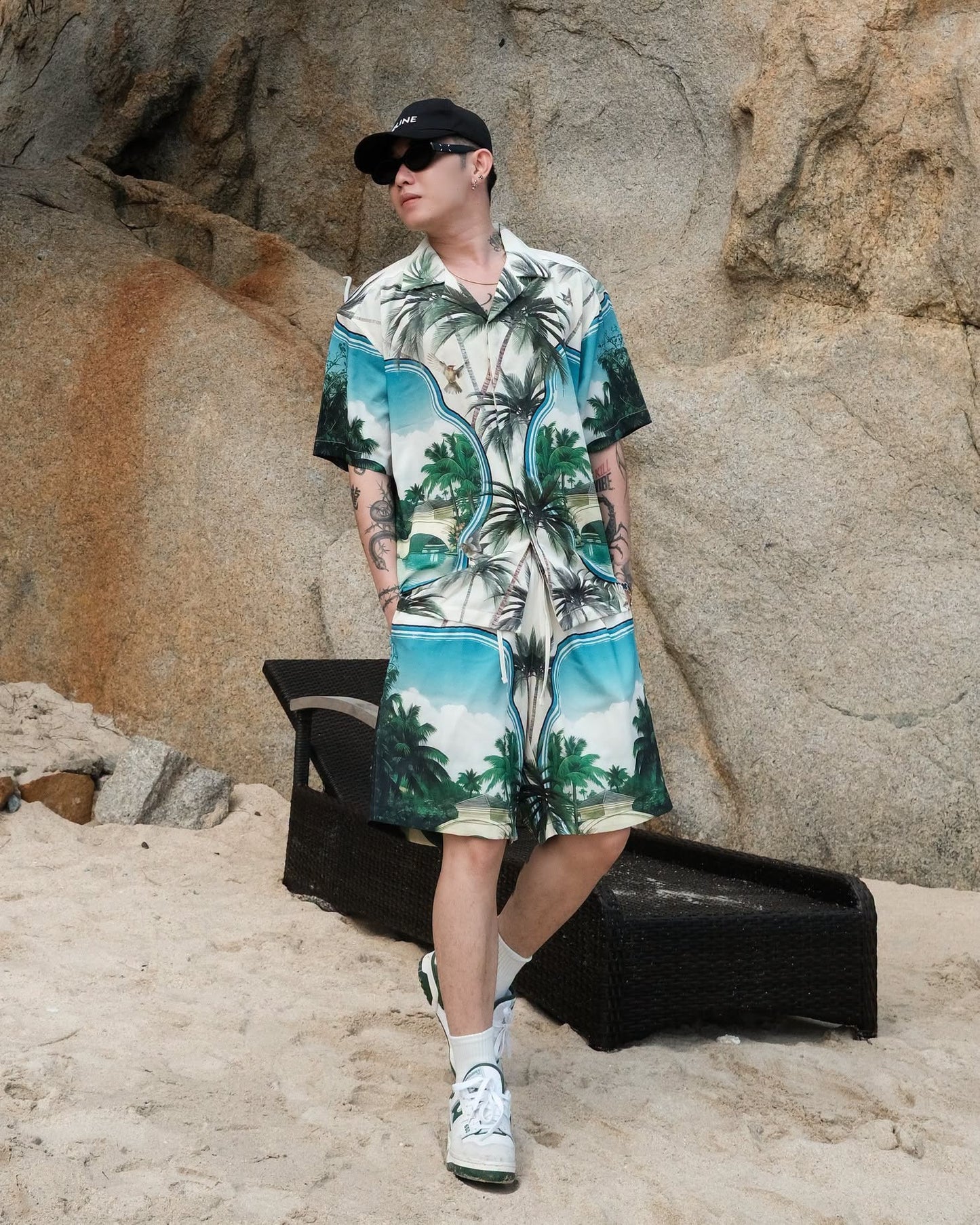 TROPICAL FRAME SHIRT