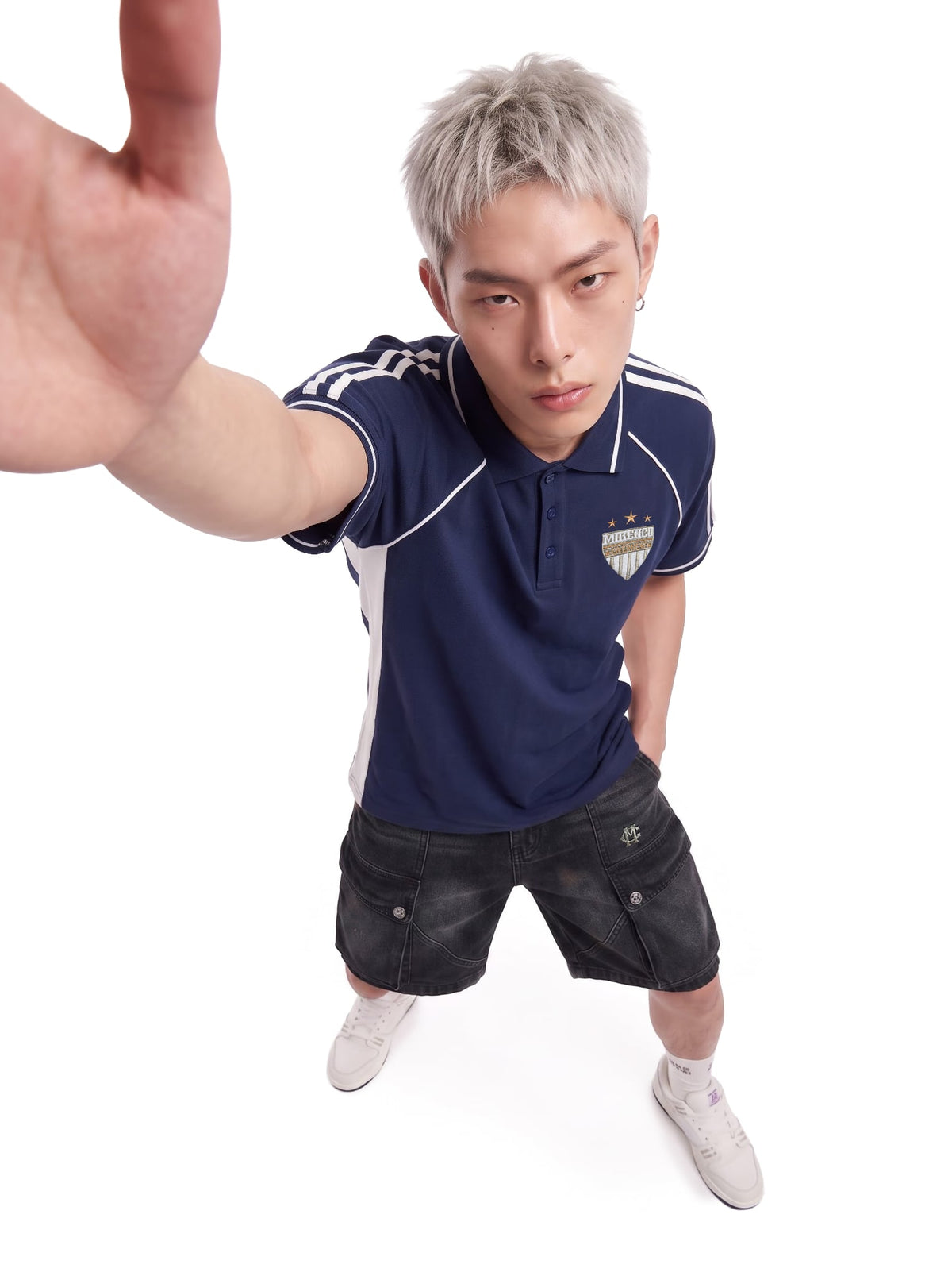 HUSTLE SHIELD POLO