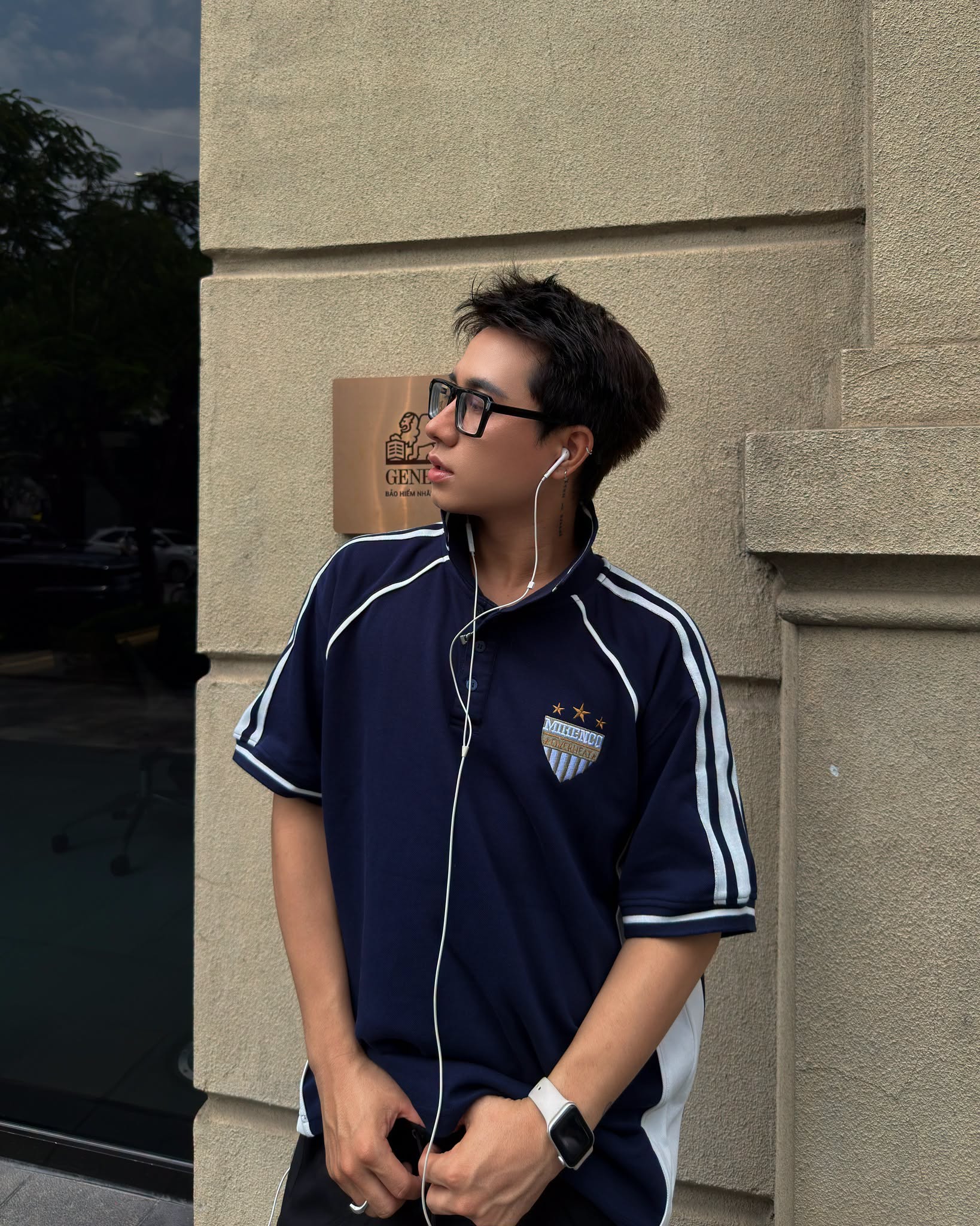 HUSTLE SHIELD POLO