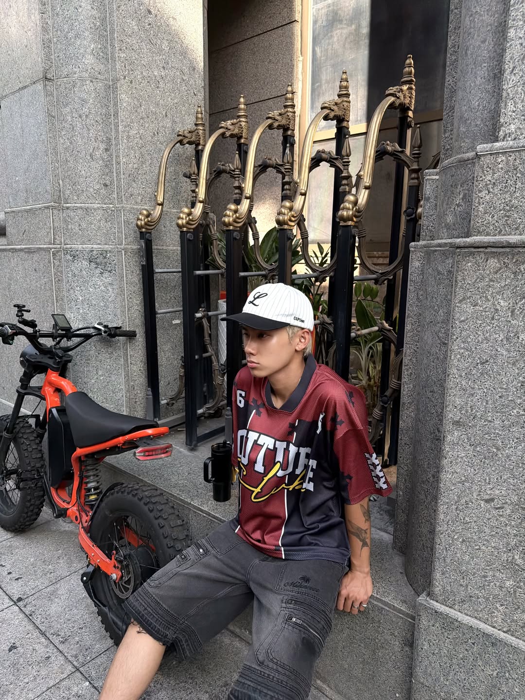 SHURIKEN MOTIF JERSEY