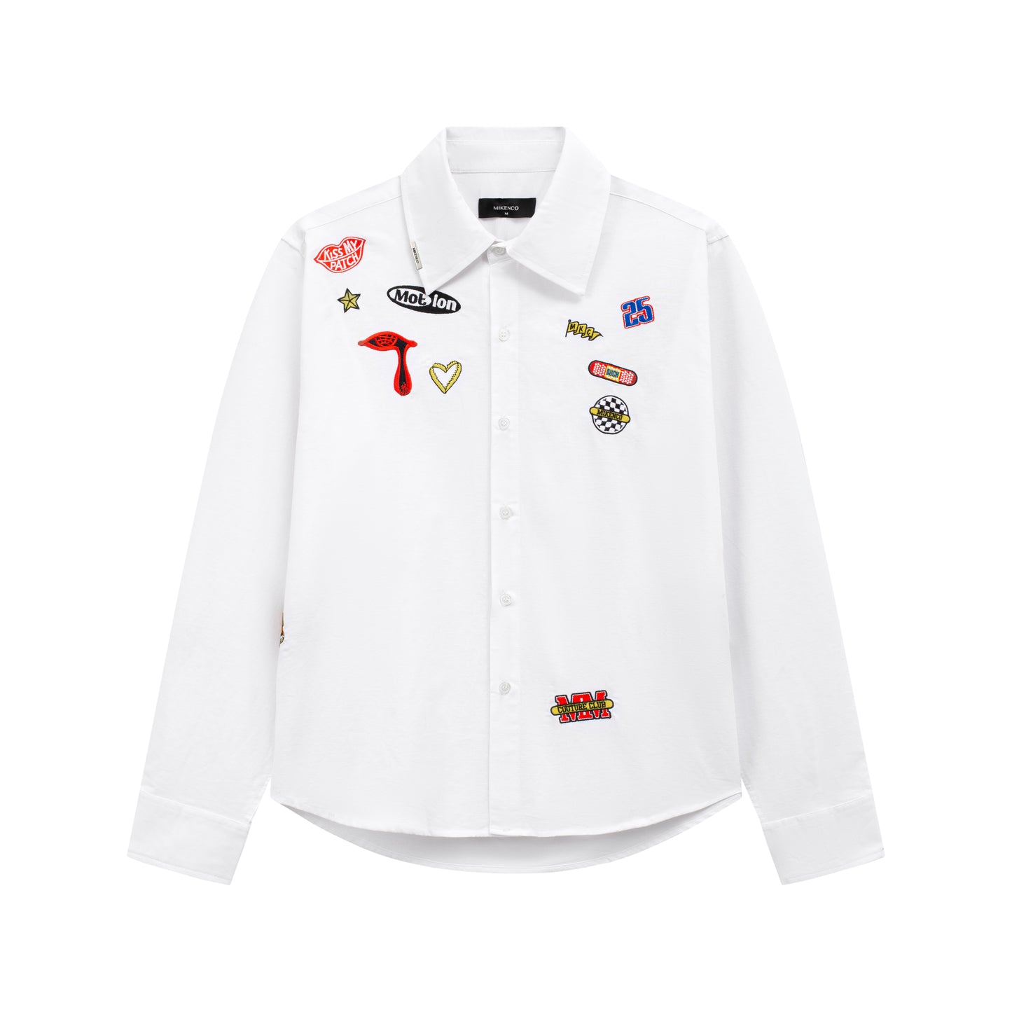 STICKER EMBROIDERED SHIRT