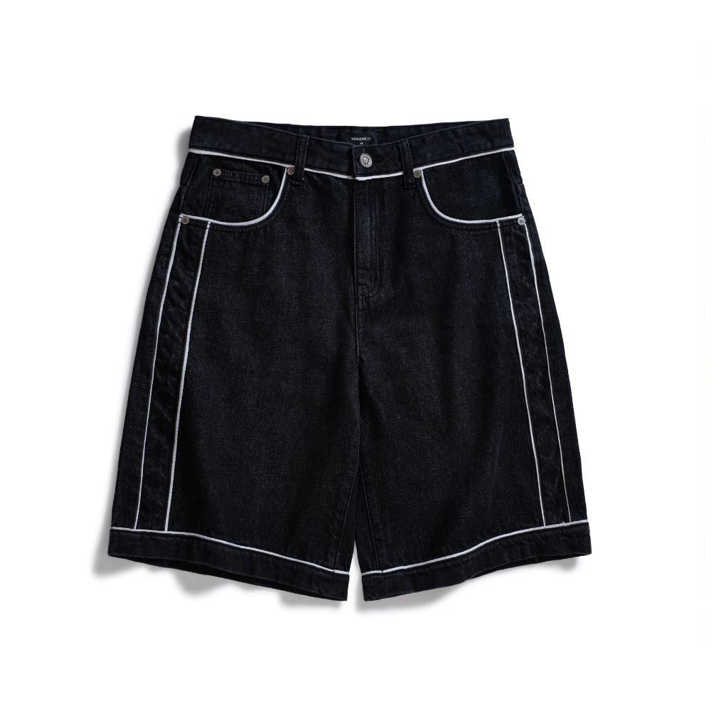 MONOGRAM DENIM SHORT