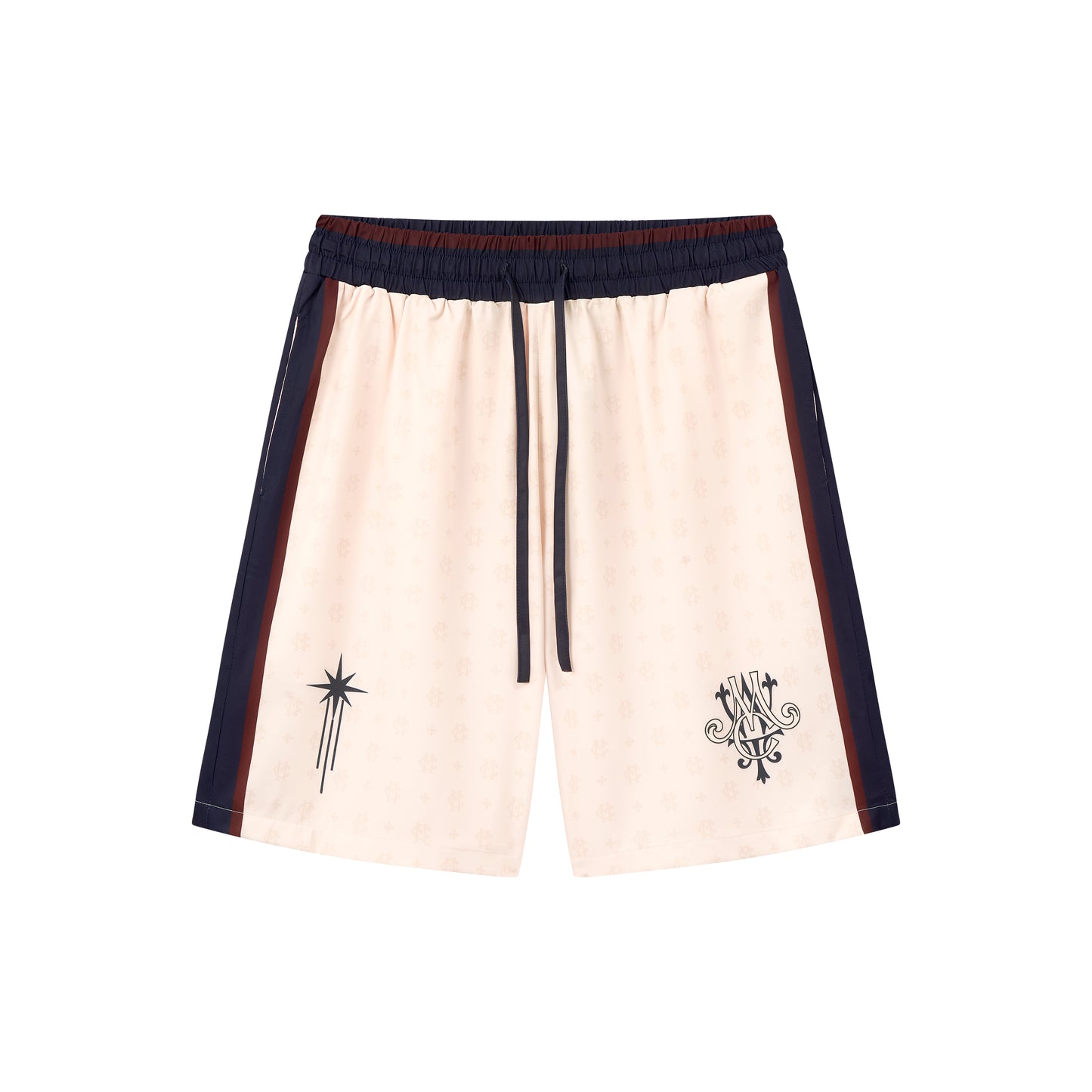 MONOGRAM SATIN SHORT