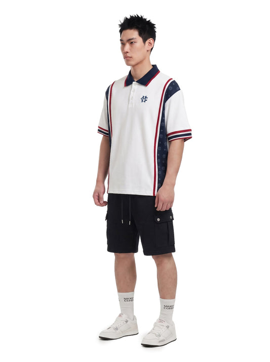 MONOGRAM STRIPES POLO