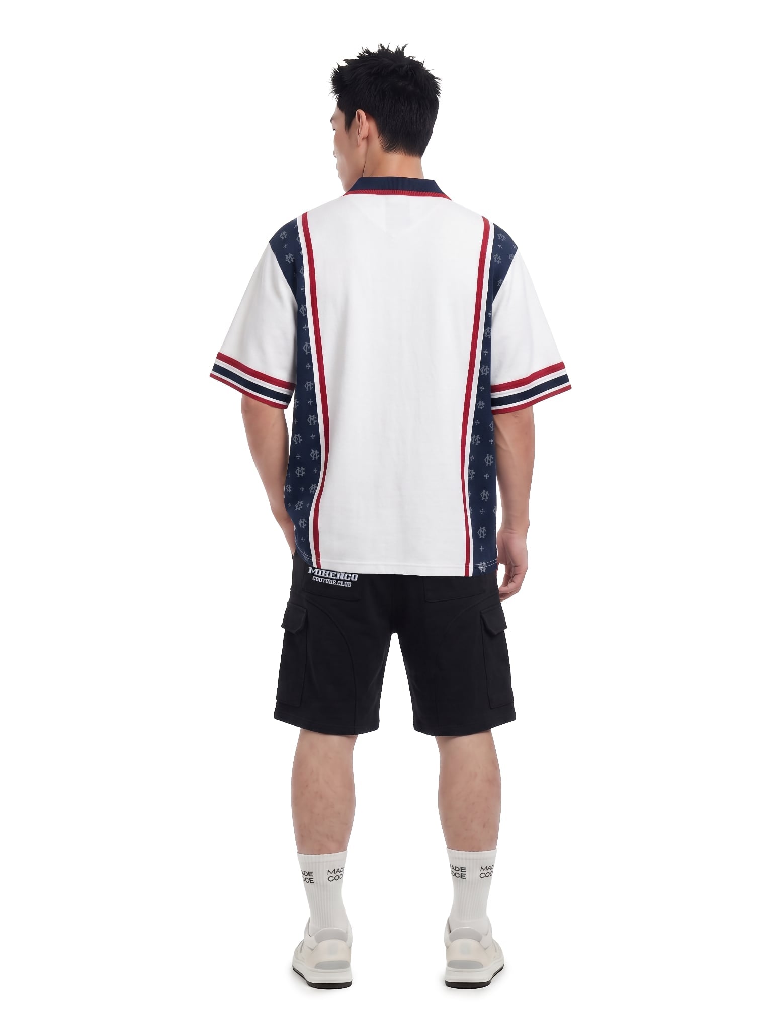 MONOGRAM STRIPES POLO