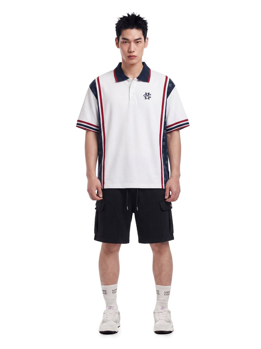 MONOGRAM STRIPES POLO
