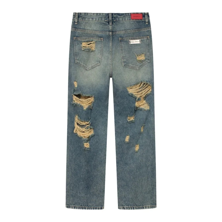 FLARE BAGGY JEANS