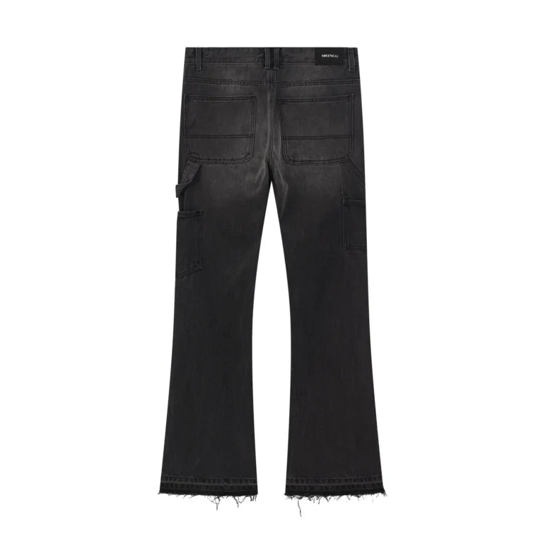 FLARE DOUBLE KNEES JEANS