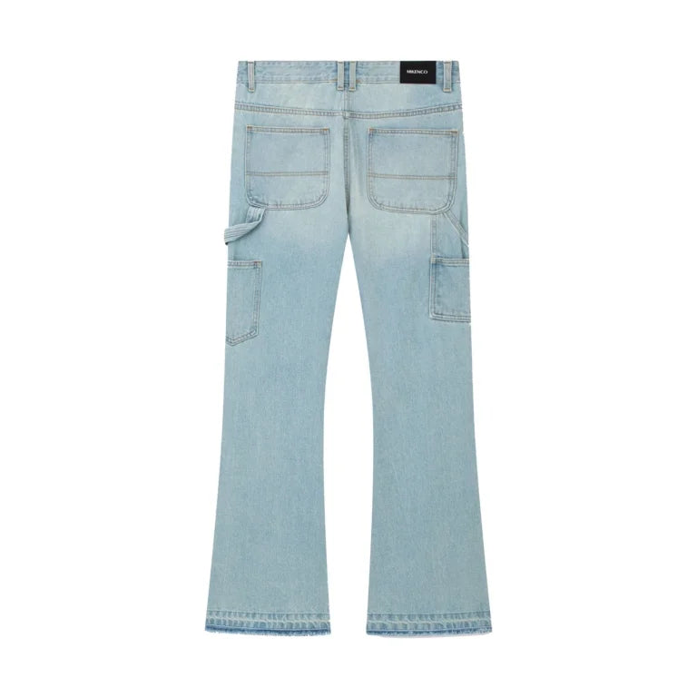 FLARE DOUBLE KNEES JEANS