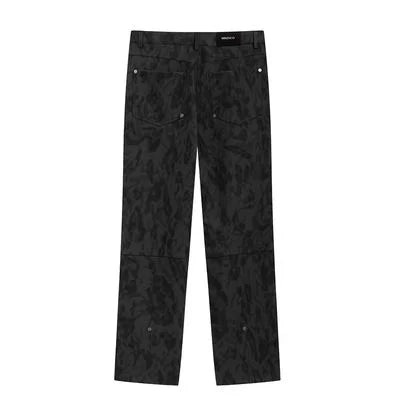 TUMBLED PU TROUSER