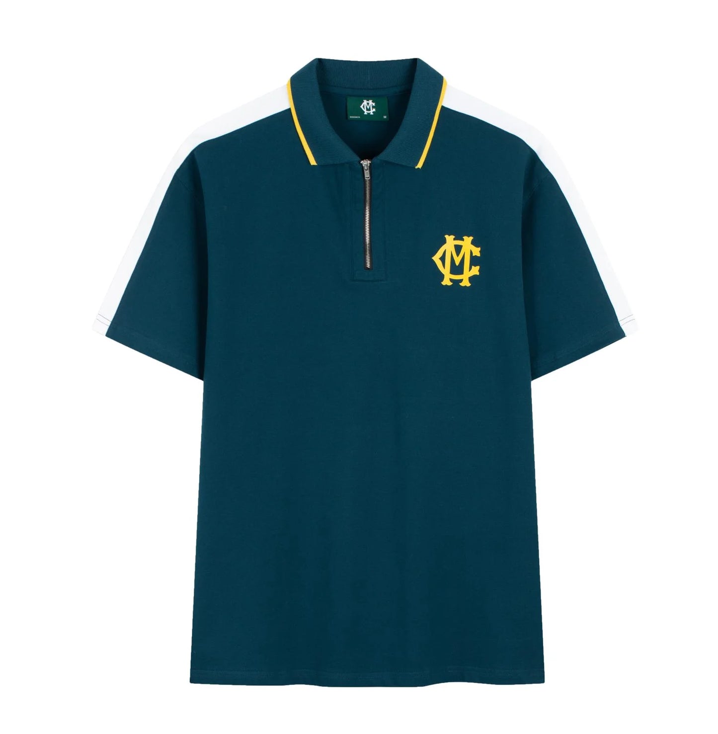 ZIP POLO – GREEN